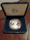 AMERICAN SILVER EAGLE 2005 W PROOF WALKING LIBERTY .999 FINE 1oz DOLLAR COIN