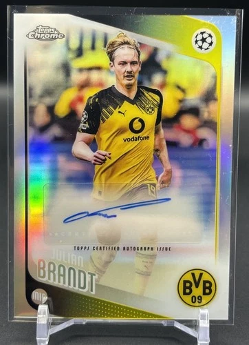 2025-26 Topps Chrome UCC Julian Brandt Auto CA-BR