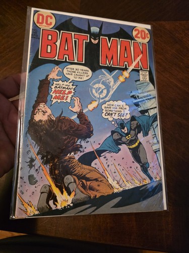 Batman #248 1973 DC Comic Bronze Age F-VG 30 Years Killers WWII
