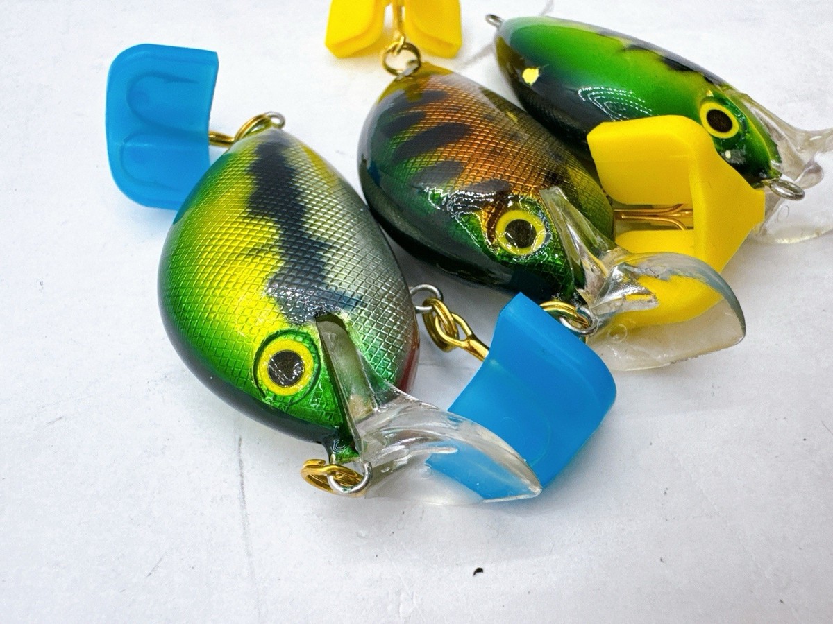 Yo-Zuri Hot Joker Vintage Crankbait Lure Lot of 3 - Mixed