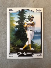 Tony Gwynn 2025 Topps x Bob Ross Joy of Baseball #53 San Diego Padres