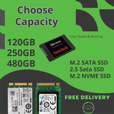 120GB - 240GB - 500B SSD - 2.5" SATA III - M.2 SATA - M.2 NVMe - Wholesale