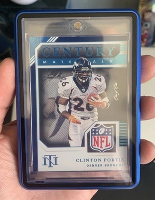 2021 Panini National Treasures Clinton Portis #CM-CP NFL Shield 1/1 Player Worn