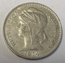 Portugal 🇵🇹 50 Centavos  1913  . Silver  Lot# 157