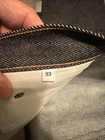 Gustin#17 Selvedge Japanese Super Heavy Denim  Dark Wash Button Straight Sz 33 — photo 7