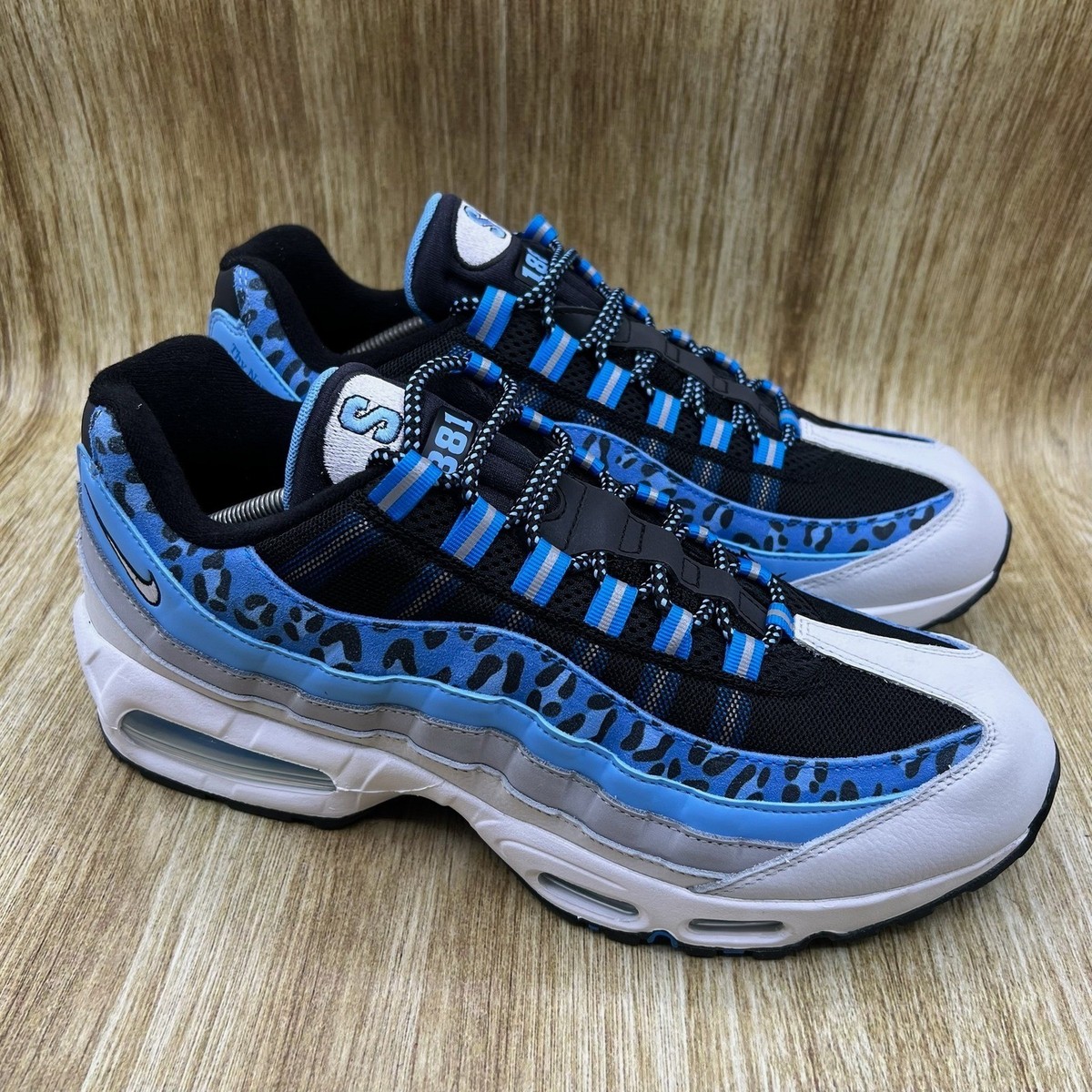 New Nike Air Max 95 Blue White Black Yardrunners Spelman College Men 14 Retro Nike Air Max 95  main image 2
