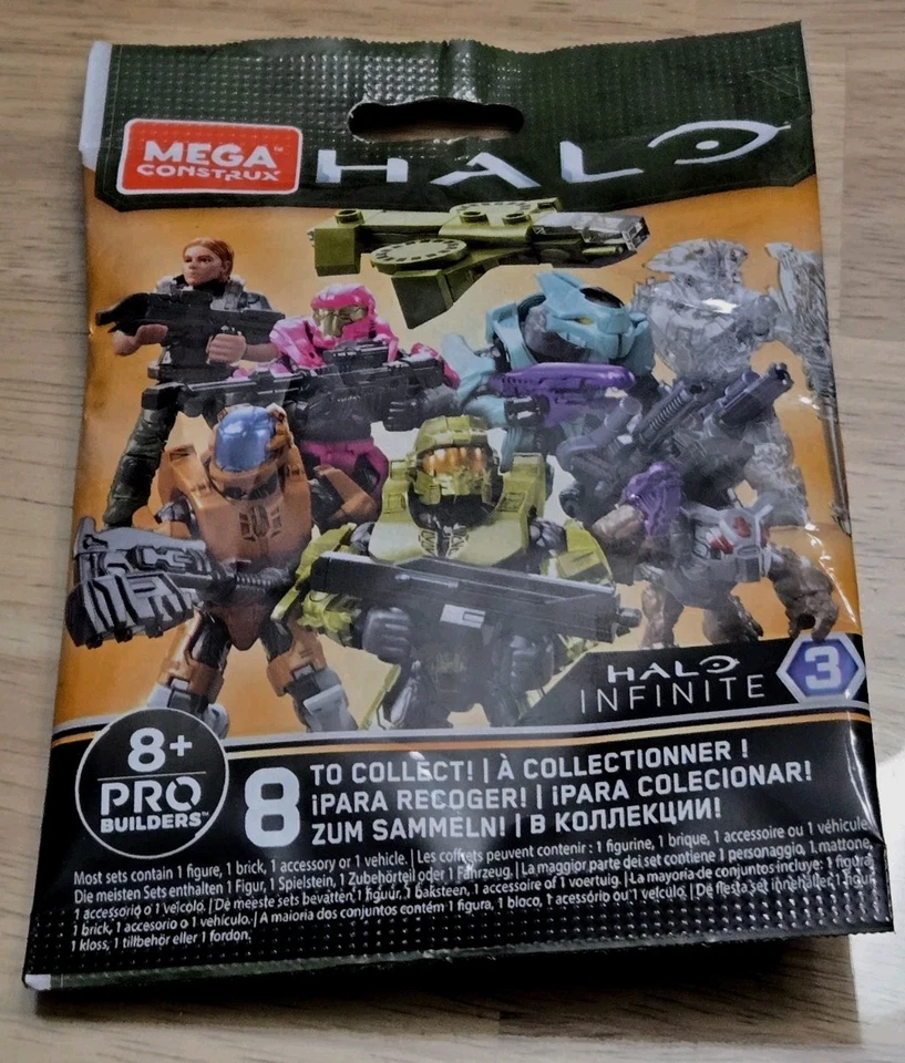 Mega Construx HALO Infinite 3 ~ Lot of (16) Blind Bags NEW SEALED - Image 2 of 3