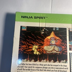Ninja Spirit (TurboGrafx-16) NEW FACTORY SEALED US VERSION-excellent condition