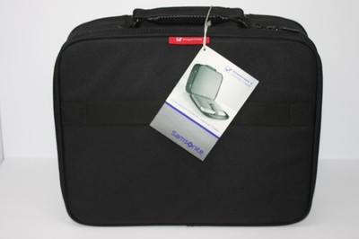 Samsonite Checkmate II Laptop Bag,  16.5'' Black Laptop Case, With Strap,  New