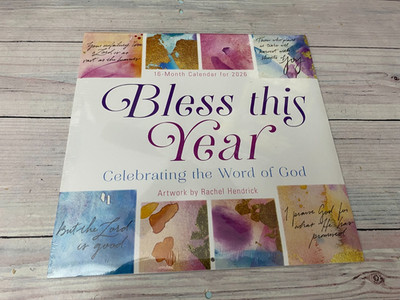 Bless this Year 2026 Calendar Brand New Size 12'' X 12''