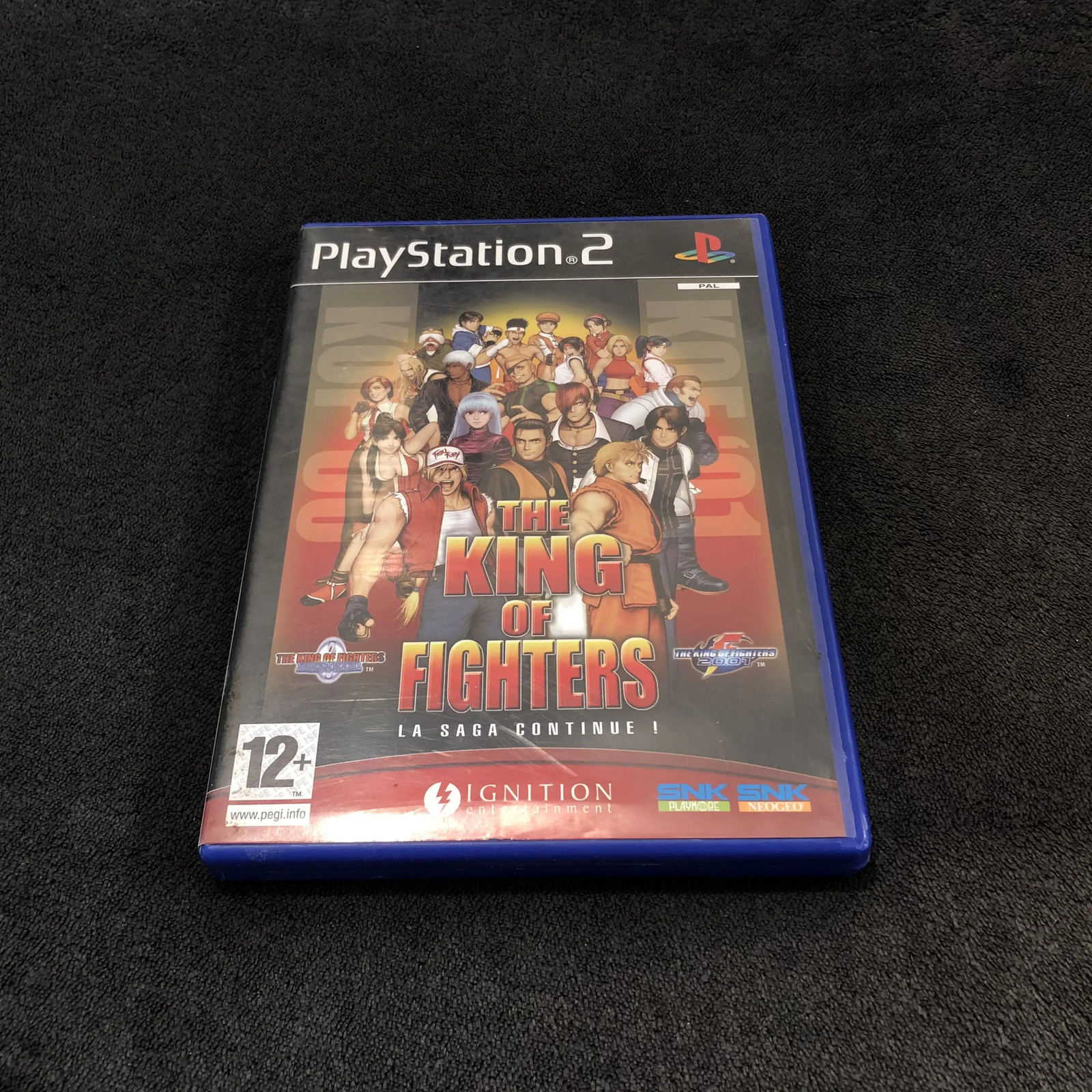 PS2 The King Of Fighters 2000-2001 FRA Excellent état