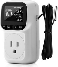 Diymore 1800W Digital Temperature Controller Plug in Thermostat Outlet Digital R