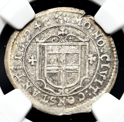 GERMANY, Konstanz. 1694, Silver 3 Kreuzer, NGC MS62