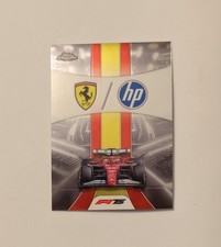2025 Topps Chrome Formula 1 F1 Scuderia Ferrari HP Racing Team Logo #175