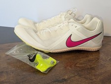 Nike Rival Multi Track & Field Spikes White / Pink / Lime Green Men's 14