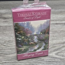 Vintage Thomas Kinkade Hamilton Playing Cards - Limited Edition Sealed -...