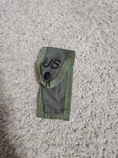 US Military 9MM ALICE Beretta M9 Single Magazine Pouch Army OD GREEN - USED