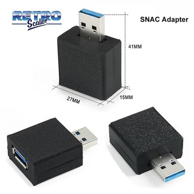 RetroScaler SNAC Adapter for MiSTer FPGA NES SNES 2-Player Controller Converter