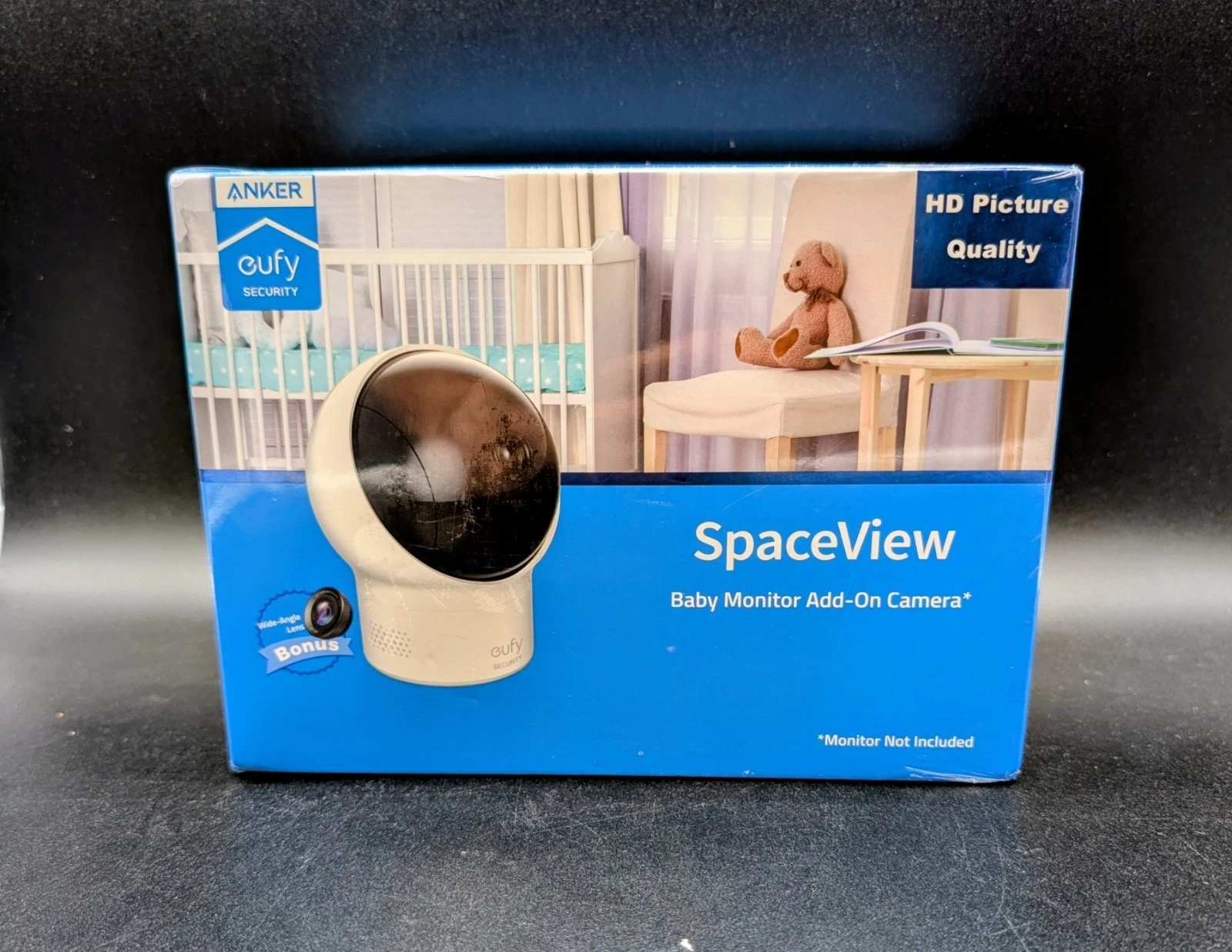 Eufy SpaceView Baby Monitor Add-On Camera HD 720p Video Night Vision New Sealed