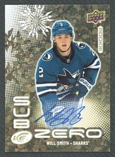 2024/25 Upper Deck Ice Will Smith Sub Zero Rookie Auto /25
