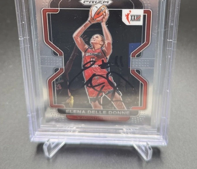 Elena Delle Donne WNBA Mystics HOF Autographed Beckett Slabbed Card COA - Image 2 of 4