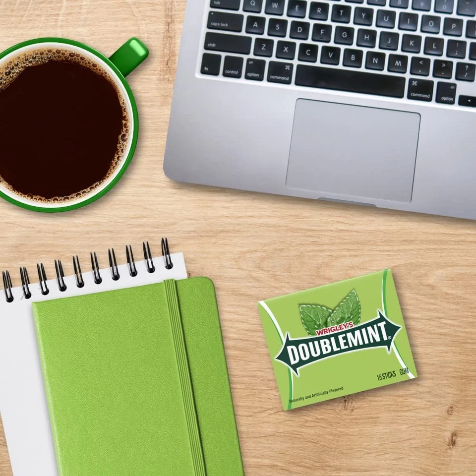 Paquete a granel de goma de mascar WRIGLEY'S, 15 barras (paquete de 3) - paquetes de goma Foto 4 de 4