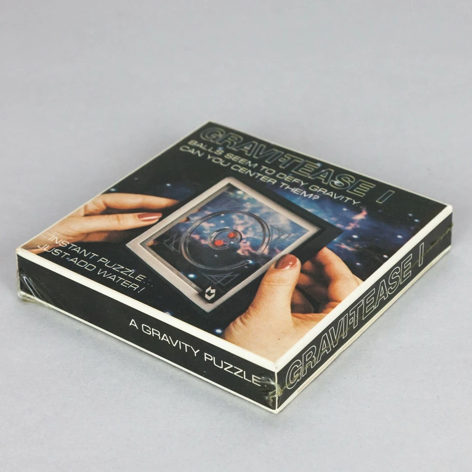 Gravi-Tease I - water game USA 1980 with original box rompicapo acqua vintage - Immagine 4 di 4