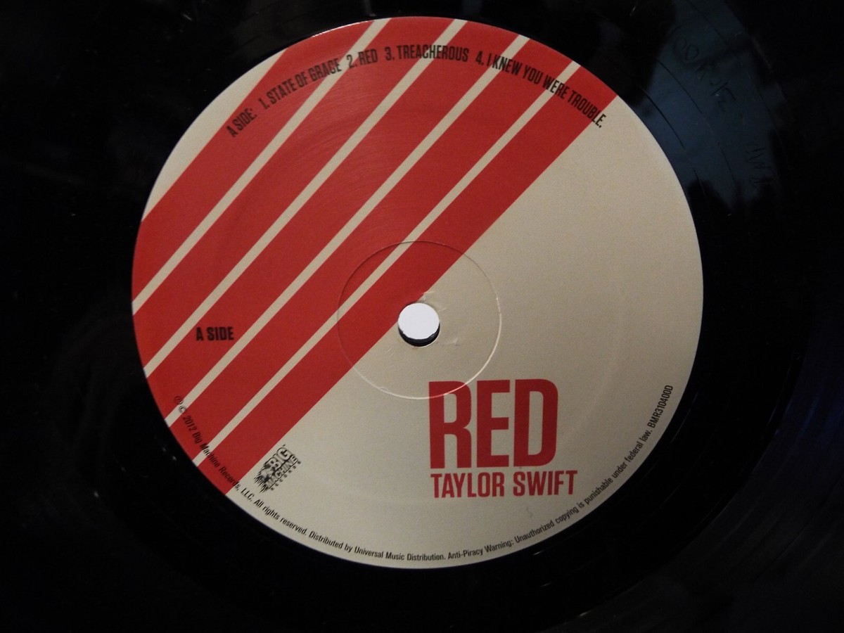 TAYLOR SWIFT RED 2XLP VINYL ALBUM | eBay