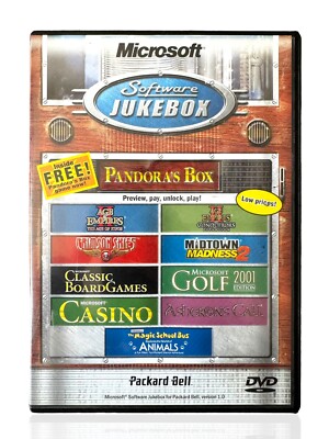 Microsoft Software Jukebox Video Game Collection (PC Windows) | eBay UK