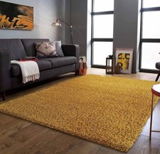 Image of SHAGGY RUG 35mm HIGH PILE SMALL EXTRA LARGE THICK SOFT LIVING ROOM FLOOR BEDROOM