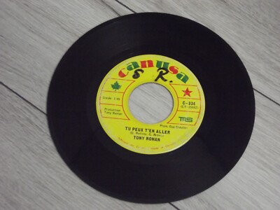 Tony Roman Tu Peux t'en Aller /C'est L'amour qui nous a conduit Vinyl 7'' 45 RPM