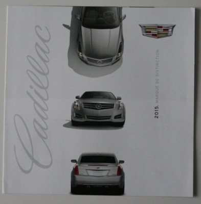 CADILLAC Full Range 2015 dealer brochure - French - Canada - ST501000218