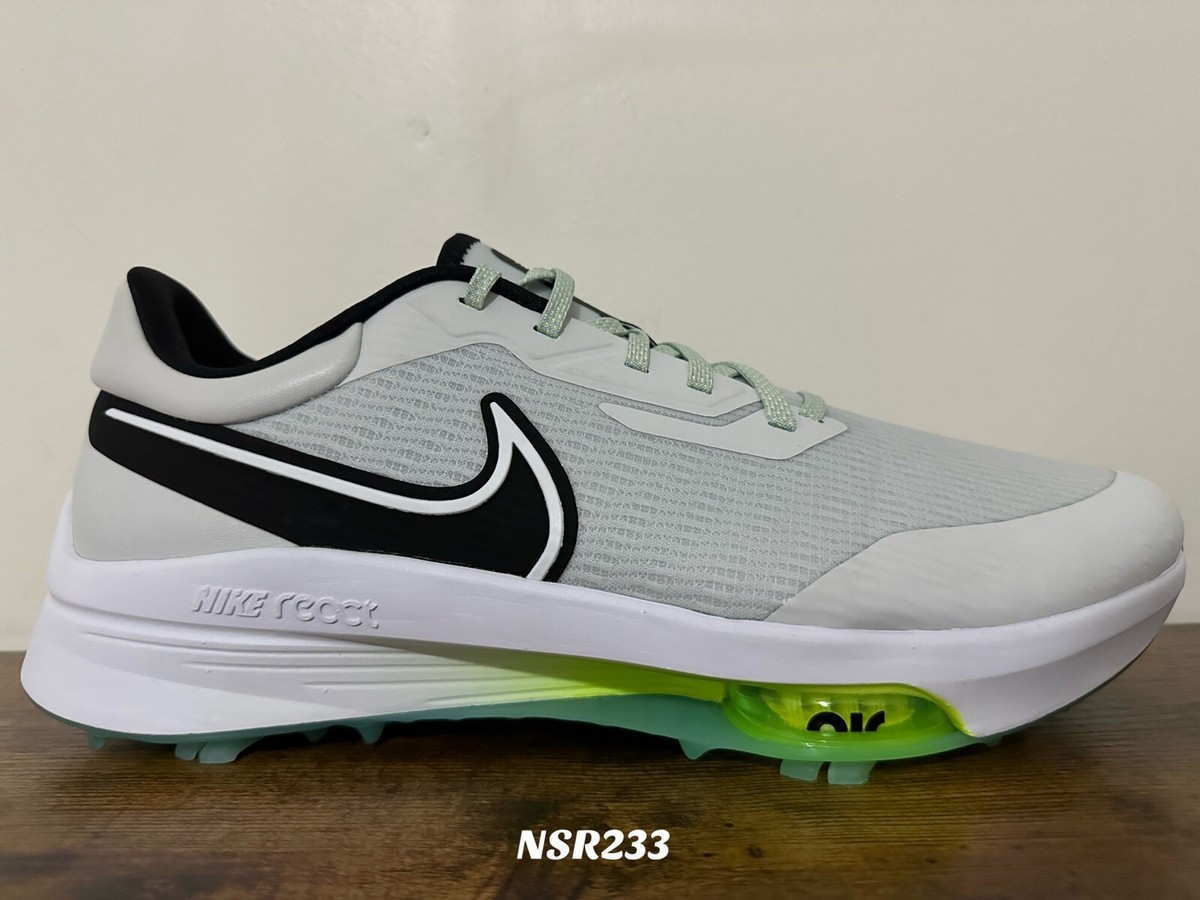 NIKE AIR ZOOM INFINITY TOUR NEXT % WHITE EMERALD GOLF SHOES  display picture 1