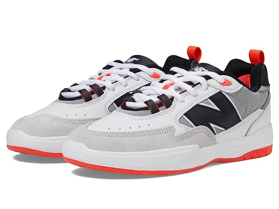 ★ニューバランス★(W) Numeric 808 - Tiago Lemos★White/Black New Balance Numeric 808 Tiago Skate Shoes (White with Black