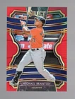 2020 Select Prizms Red #58 Michael Brantley 127/199 Baseball Card