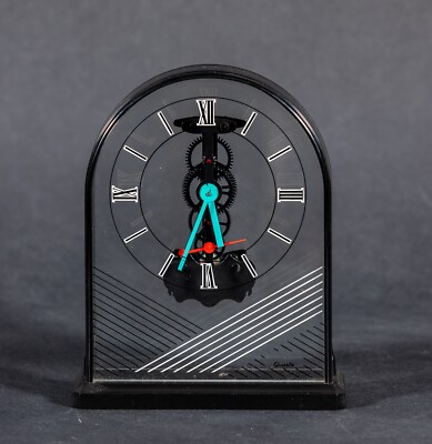Sehr schöne Haller Quartz-Uhr, Skelett-Uhr, Vintage, funktionsfähig