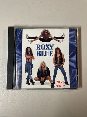 Want Some? * by Roxy Blue (CD, Mar-1992, Geffen) alternative Cover. PROMO