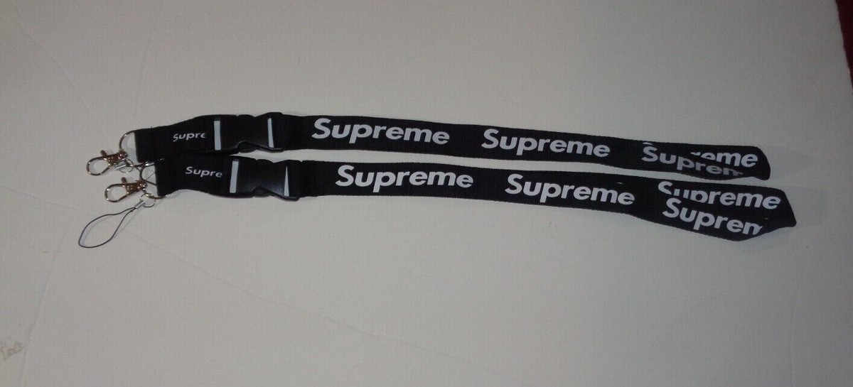2pcs supreme neck lanyard key chains | eBay 2pcs supreme neck lanyard key chains | eBay