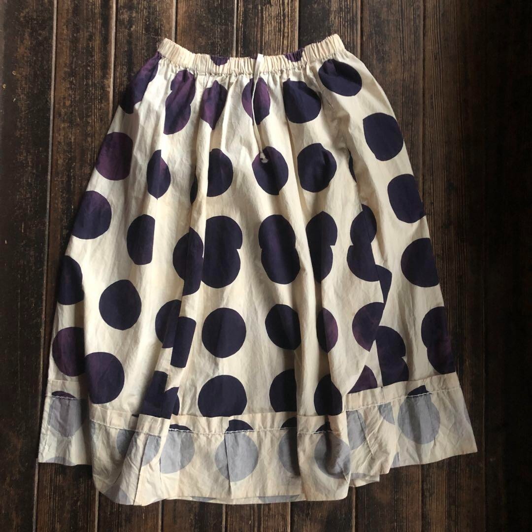 COMME des GARCONS COMME des GARCONS Polka dots Skirt S Ivory X