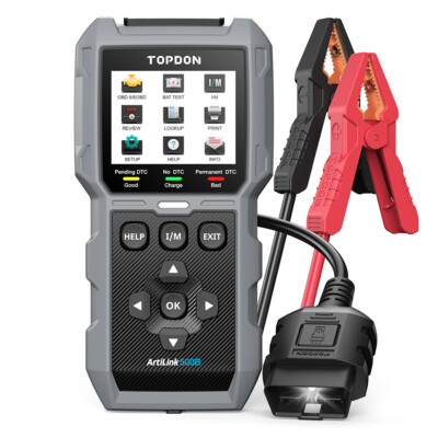 TOPDON AL500B KFZ OBD2 Diagnosegerät Scanner und Batterietester Full OBD2 Modes