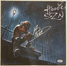 A Boogie Wit da Hoodie Autographed/Signed Hoodie SZN 12x12 Canvas PSA