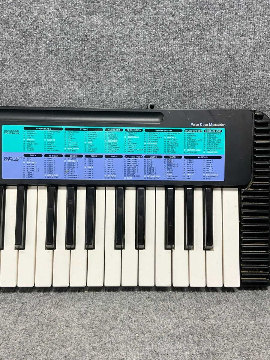 Casio Tone Bank CA-100 49 Keys Electric Keyboard Synthesizer