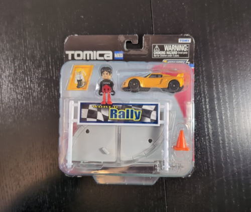 Tomica Diecast Yellow Lotus Exige S Car Hypercity Rescue World Rally Figure Pack - Picture 1 of 7