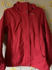 Decathlon Quechua Dark Pink Walking Hiking Jacket Size L