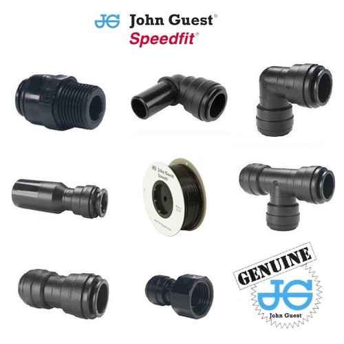 Pneumatic Push In Fittings for Air/ Water John Guest Genuine, JG