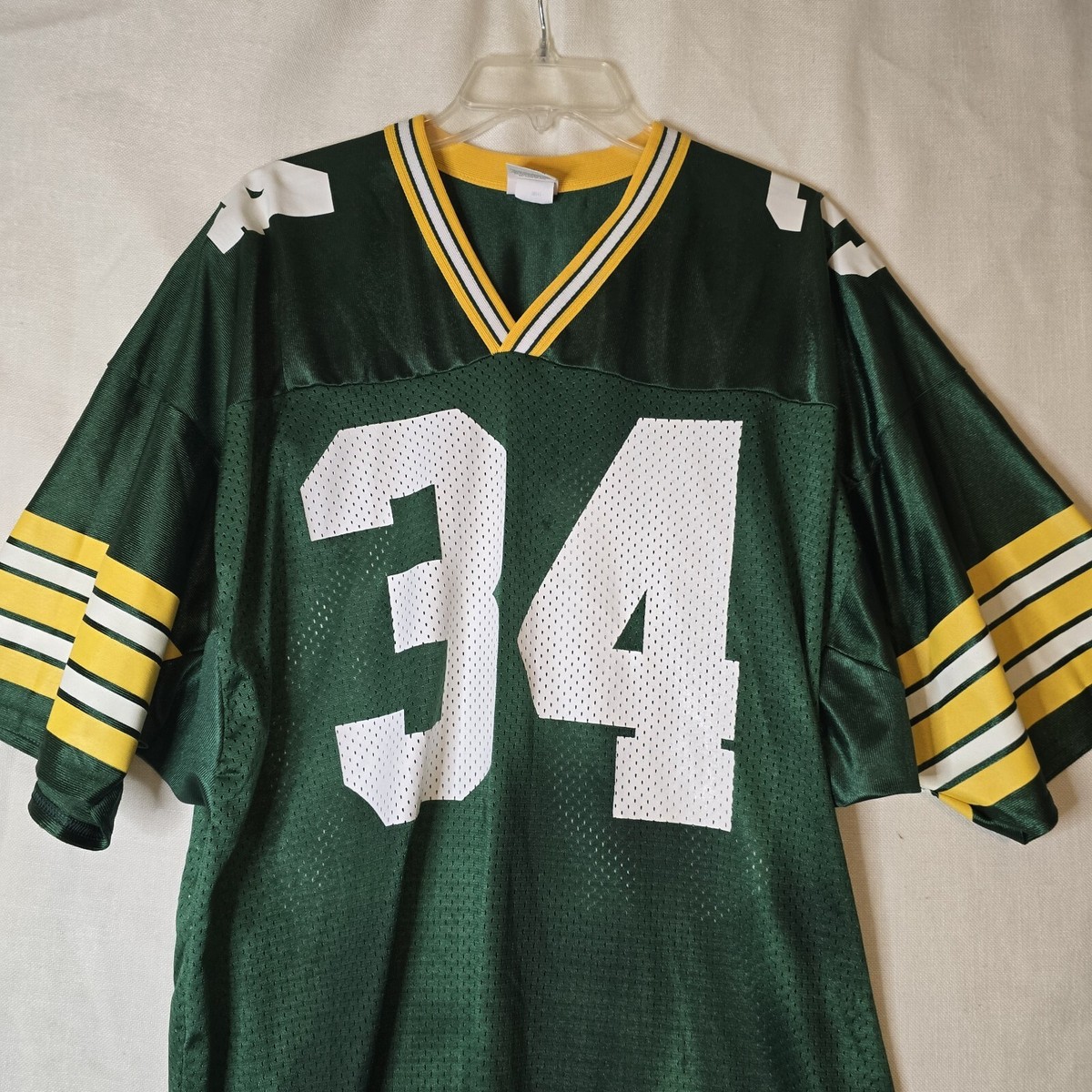 Green Bay Packets Edgar Bennett #34 Wilson NFL Jersey Mens XL