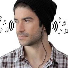 Beanie Hat Winter Warm Cap with Built in Headphones Ships Today