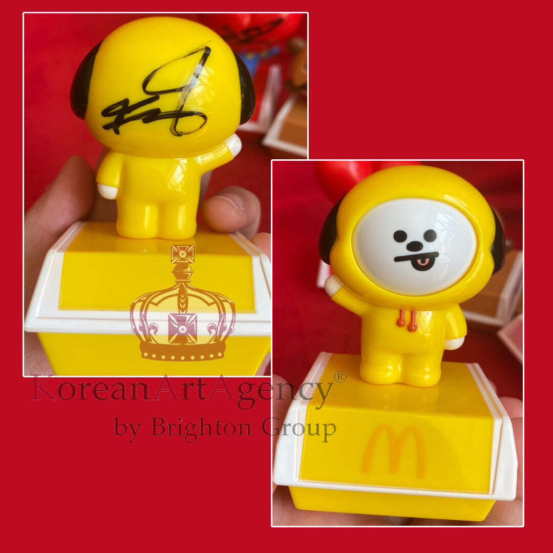 BT21 Mcdonald's Meal Toy SET 7pcs JHope Jimin V Kim Tae Hyung Jin