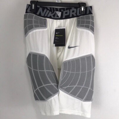 Nike Pro Hyperstrong Basketball Padded Compression Shorts White Size 2XL New 826216800094 | eBay