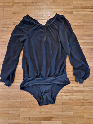 Body, Mesh, schwarz, Au Moulin Rose, Größe S/M
